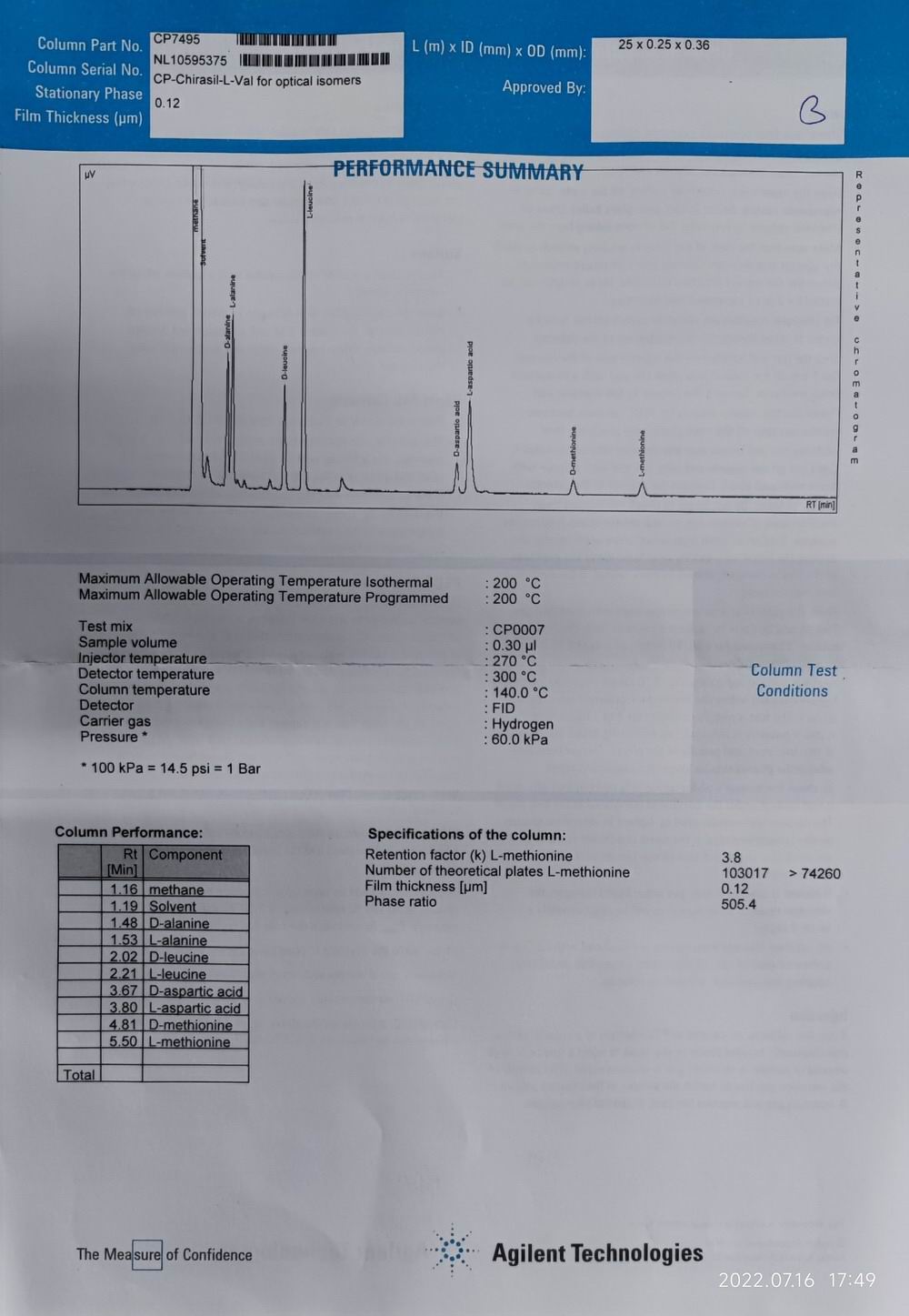 氨基酸手性分析(EE纯度）2